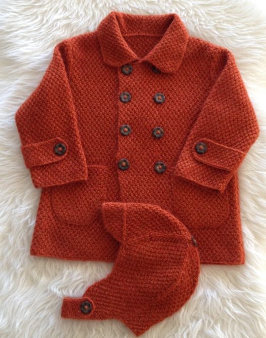 Hovedbilde PDF strikkeoppskrift frakk ...