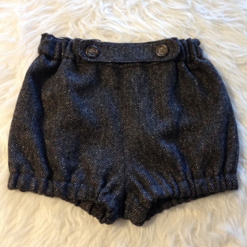 Bloomer Oskar brun tweed