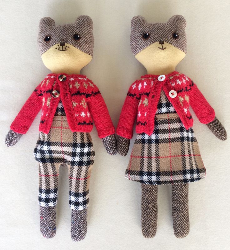 Barnigjen symønster Bjørn