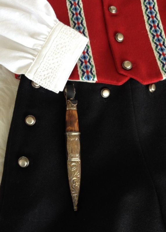 Mønster festdraktbukse Lars