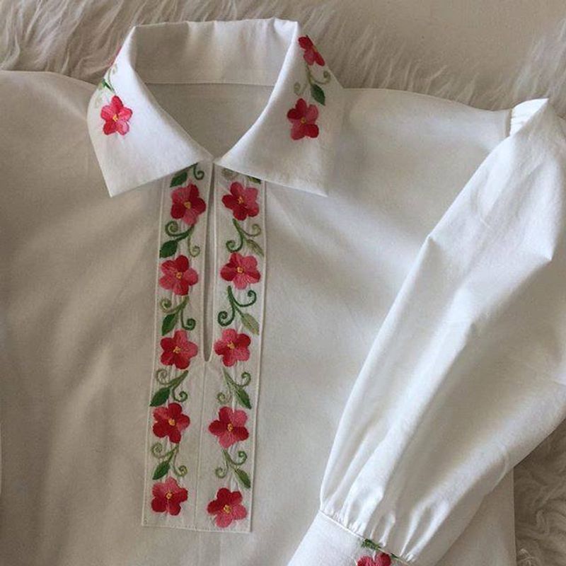 Mønster festdraktskjorte Truls og Trine