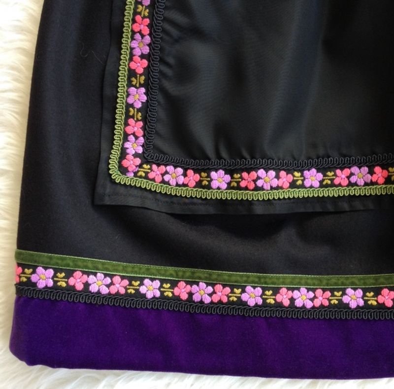 Mønster festdrakt Anniken