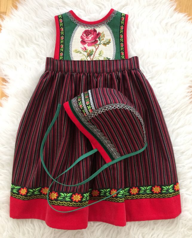 Mønster festdrakt Astridliten