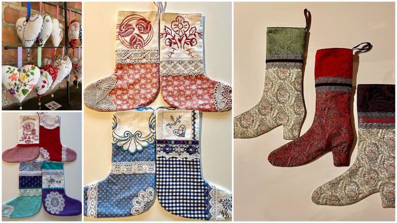 Barnigjen symønster julepynt